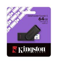 KINGSTON 64GB USB3.2 DTXS/64GB Exodia S +BLACK BELLEK - 1